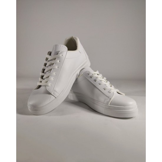 Unisex Beyaz Günlük Spor ve Yürüyüş Ayakkabısı