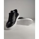 Unisex Siyah Beyaz Detaylı Günlük Spor Yürüyüş Ayakkabısı
